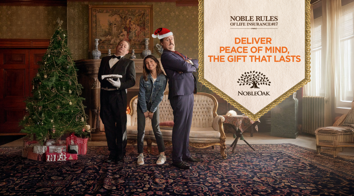 Noble Rule Solus eDM banner - deliver peace of mind - xmas web