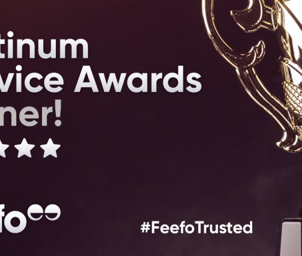 NobleOak receives Third Feefo Platinum Trusted Service Award